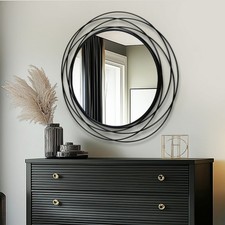 LUVODI 80cm Round Wall Mirror