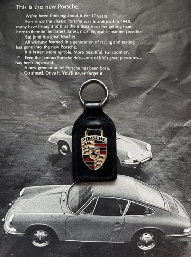 Genuine porsche keyring - porsche,