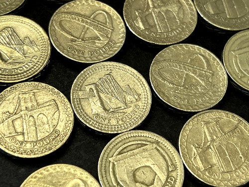 Commemorative coins - £1,