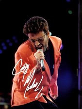 George Michael Signed