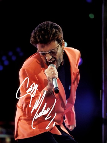 George michael signed - george,