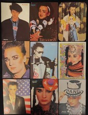 BOY GEORGE Lots of Vintage Posters & Clippings POP 80s Culture Club