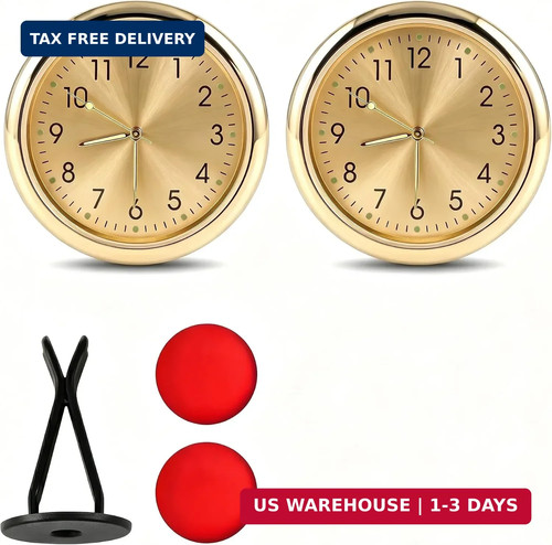 Pcs mini car clocks 1 - mini,