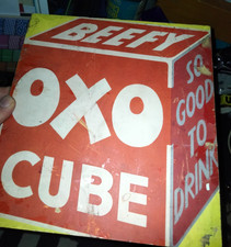 Vintage oxo advertising wooden - advertising,