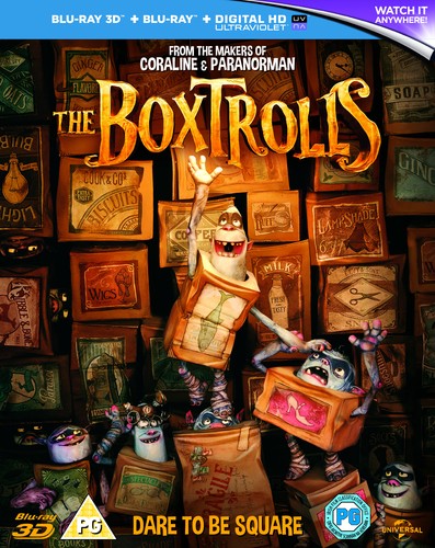 The boxtrolls blu ray - blu-ray, (2015)