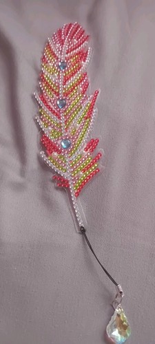 Sparkling feather - sparkling,