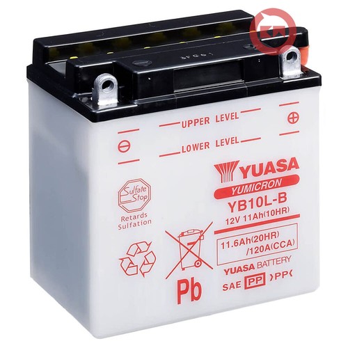 Battery 12v 11ah yuasa yb10l - 11ah,
