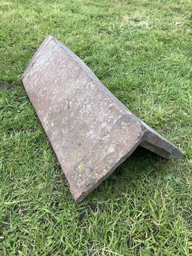 Clay capped angle ridge - , tiles