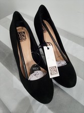 NEW Black suede Court Shoes