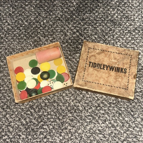 Antique vintage tiddleywinks - antique,