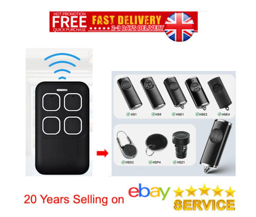 Hormann garage door remote - garage,