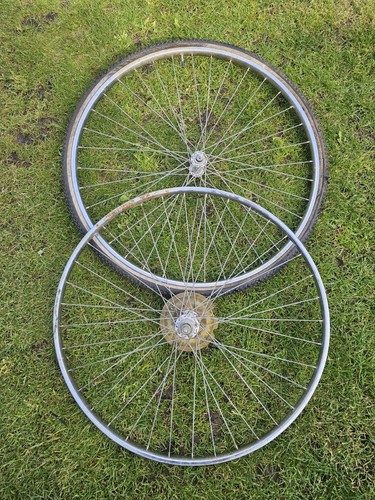 Vintage bike wheelset - bike,