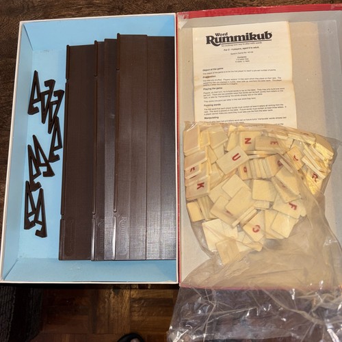 Vintage word rummikub - vintage, tile