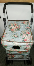 Floral sholley trolley, vgc, pwo, useful/practical shopping/luggage companion!