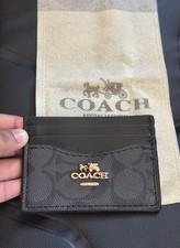 Black Coach Cardholder Slim