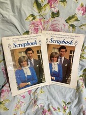 Charles & Diana Royal Engagement And Wedding Scrapbooks X 2