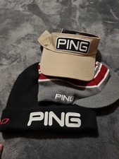 3 x Ping Hats (1 x Visor & 2 x Wooley Hats)
