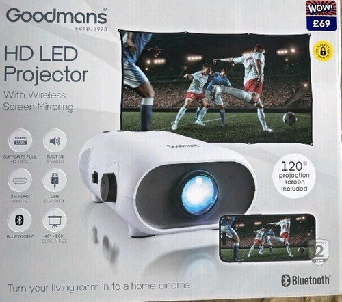 Goodmans led projector - led,