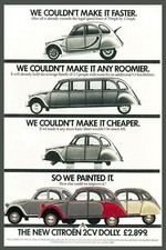 Citroen 2CV Dolly Advert