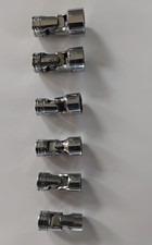 SNAP ON 3/8" DRIVE SWIVEL HEAD SOCKETS, SET OF SIX ,FS14-FS24 ,7/16"-3/4"