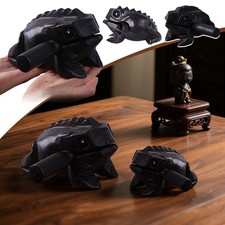 Black Wooden Frog Craft
