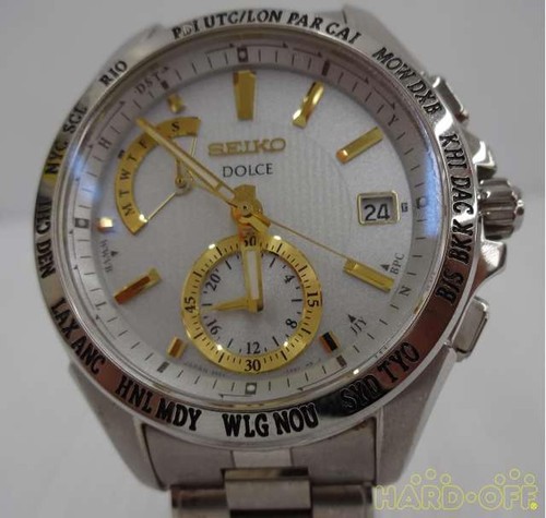 Seiko watch 8b54 0af0 - 8b54-0af0, used