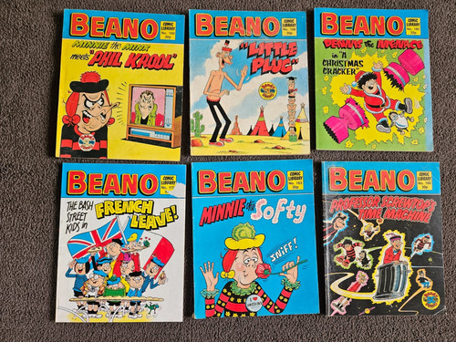 Vintage beano comic library - vintage,