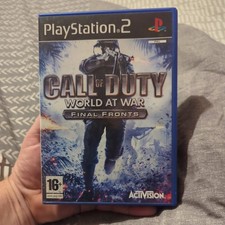 Call of Duty World At War Final Fronts COD PlayStation 2 PS2