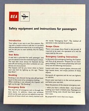 BEA BRITISH EUROPEAN AIRWAYS