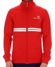 Sergio Tacchini New Dallas McEnroe Red - Tennis Track Top RRP £80