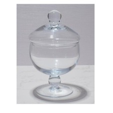 Handmade footed glass - handmade,