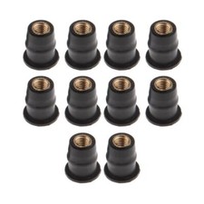 Rubber well nuts screen - well,