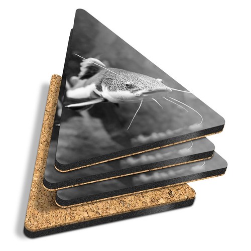 Triangle coasters bw - coasters,