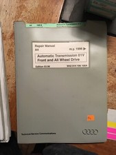 Audi 96 A4 Service Manual -