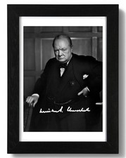 Winston Churchill Signed