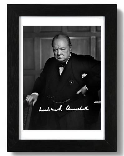 Winston churchill signed - winston,