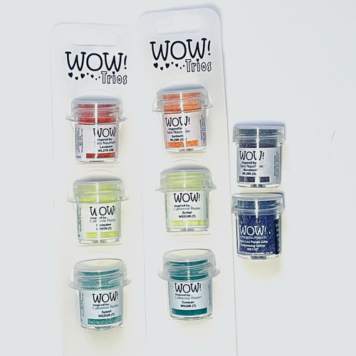 Wow embossing powder trio - embossing,
