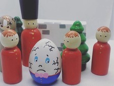 Humpty Dumpty Pegdolls Set
