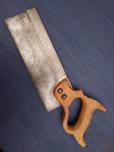 Vintage tenon saw - vintage,