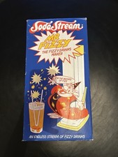 VINTAGE BREWERIANA Soda Stream Mr Fizzy With Bottle, Gas & Unopened Gas 1970s