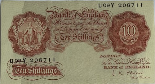 Bank england shillings - bank,