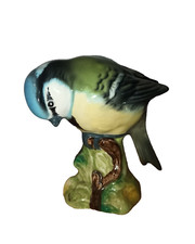 Vintage Beswick Blue Tit 992 First Version 1955-72 Made In England 2.5" 6.5cm