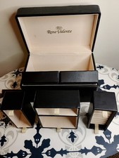 Black Faux Leather Rene