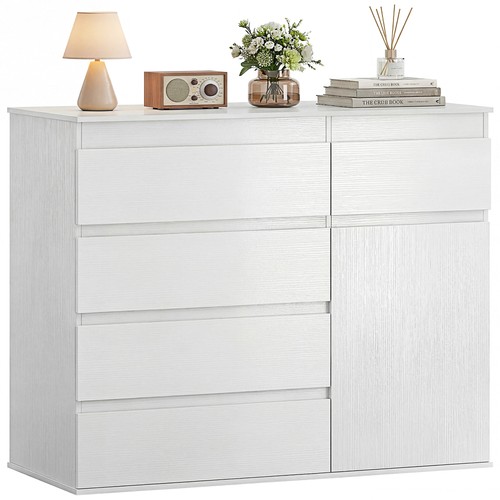 Homcom chest drawers 5 - homcom, drawers,