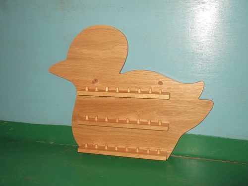 24pc duck wooden thimble - wooden,