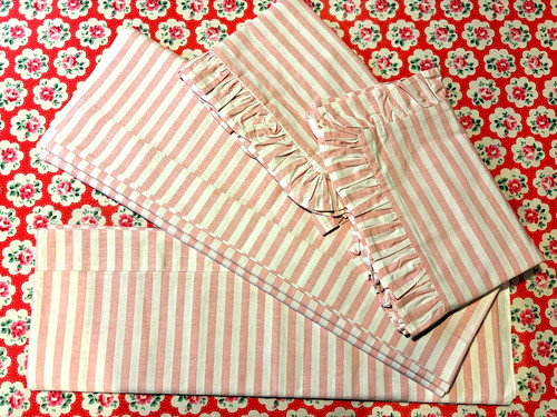 Vintage unused pink candy - pink,