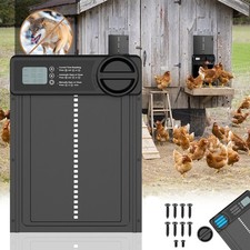 Auto Chicken Door Automatic Chicken Coop Door Opener With Timer IP45 Waterproof