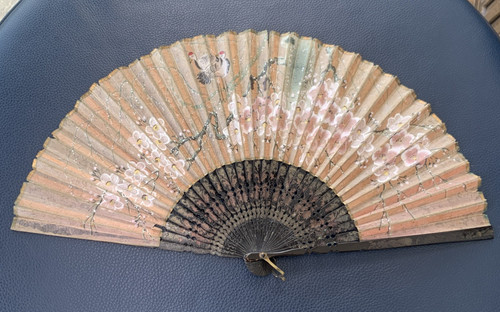 Antique japanese fan cherry - antique,