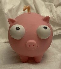 NatWest Official Pink Pig Money Box - Plastic - Used Excellent Condition Unboxed