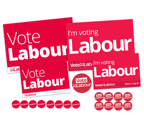 Official labour party posters - party,